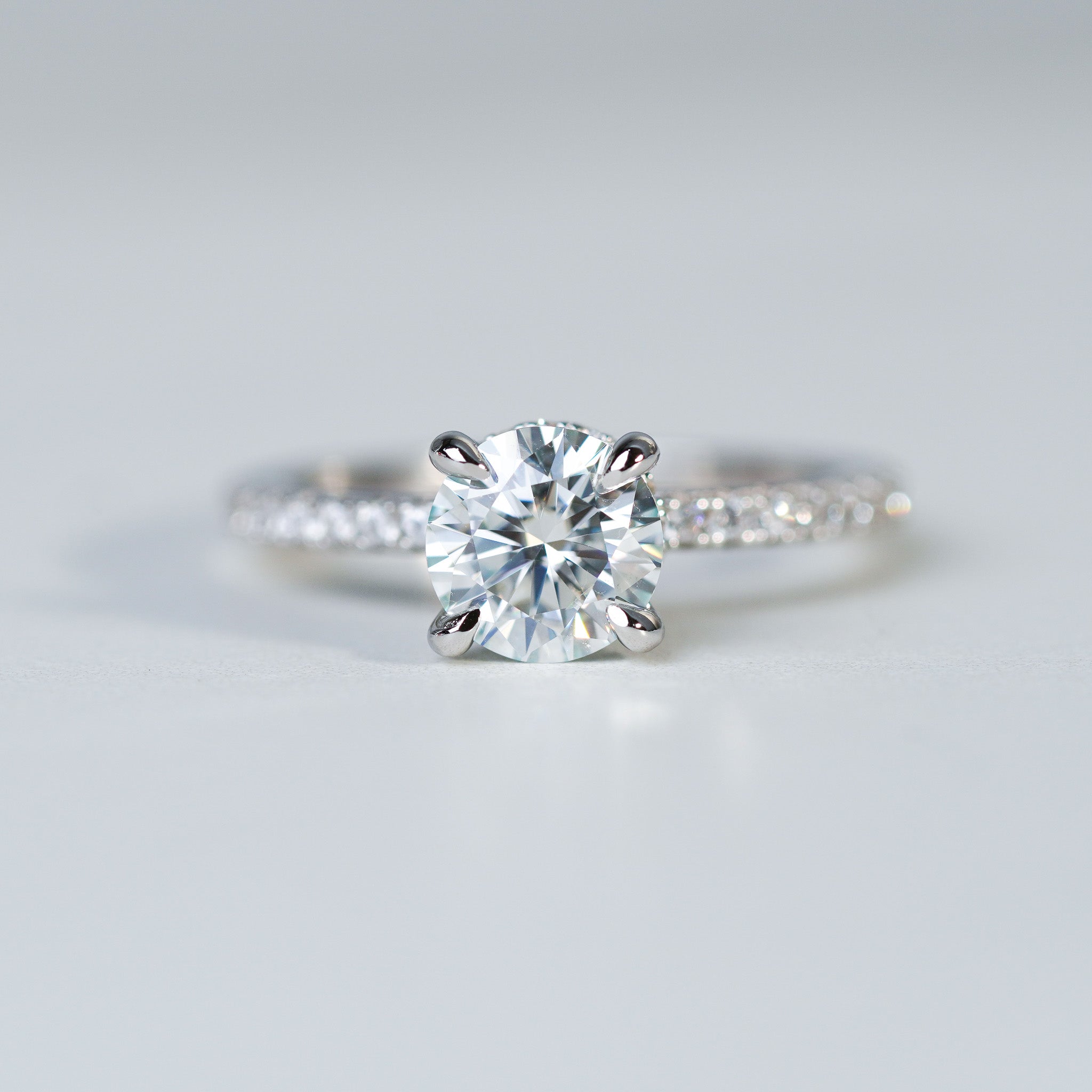 Moissanite Statement Ring - 1 ct