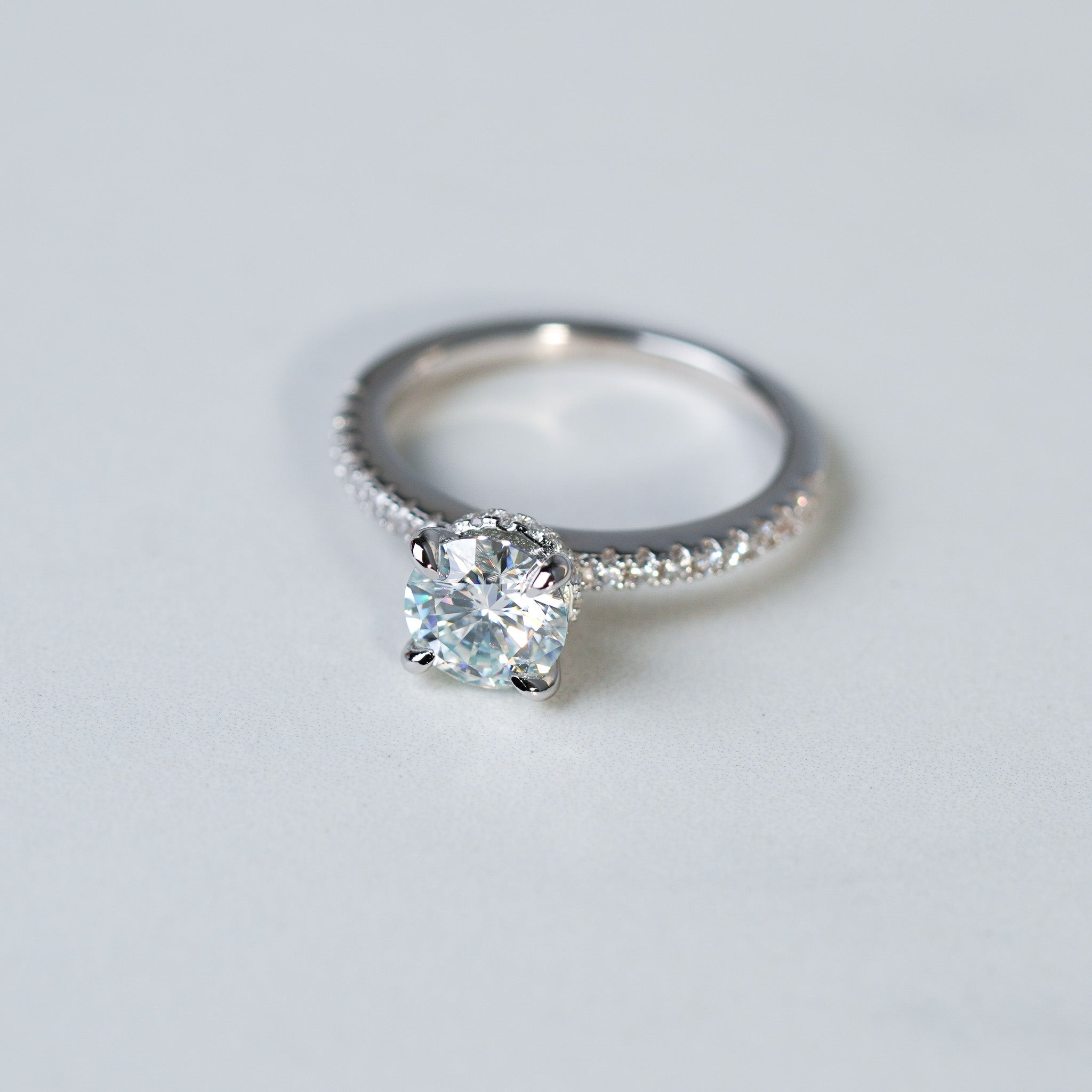 Moissanite Statement Ring - 1 ct