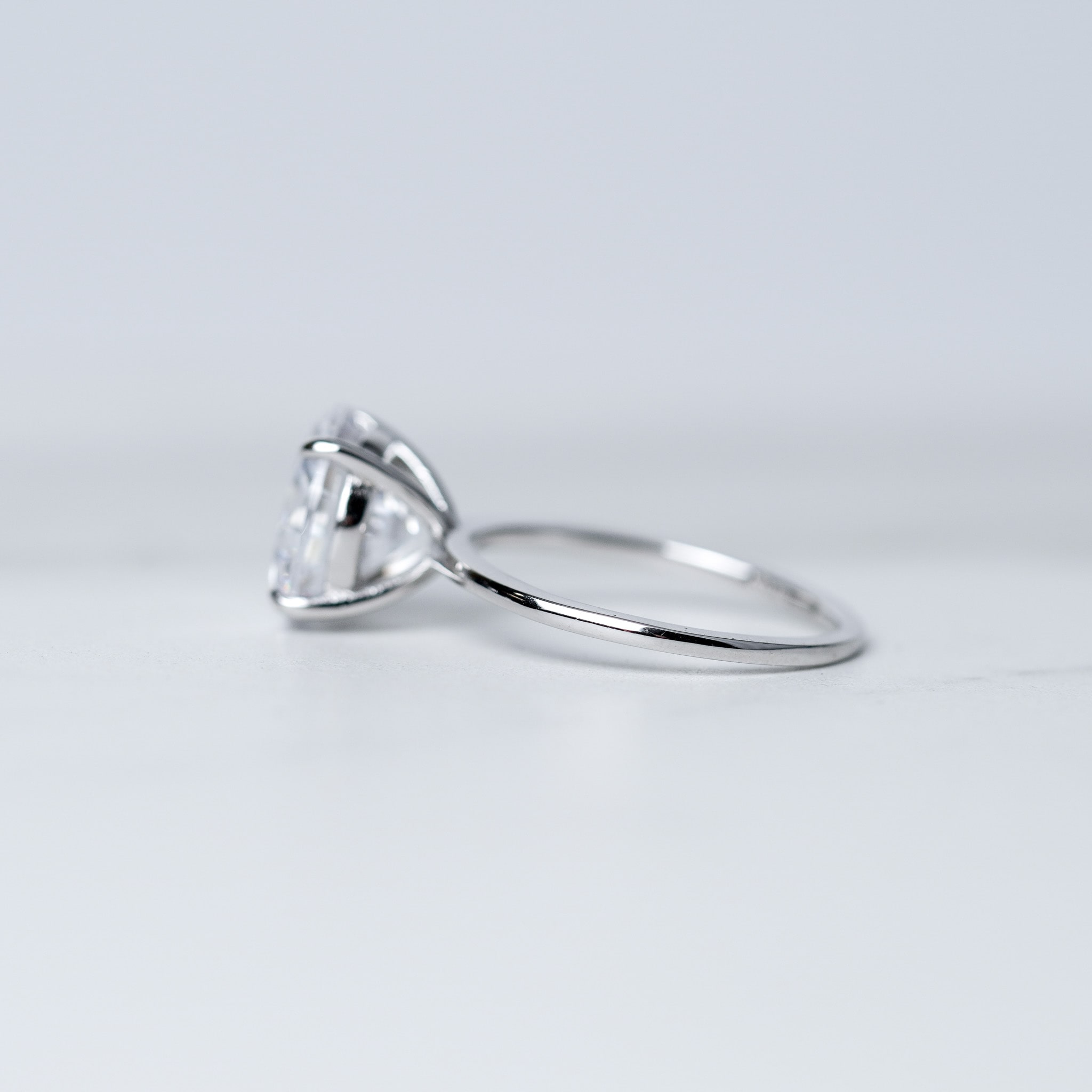 Round Solitaire Ring | 4ct