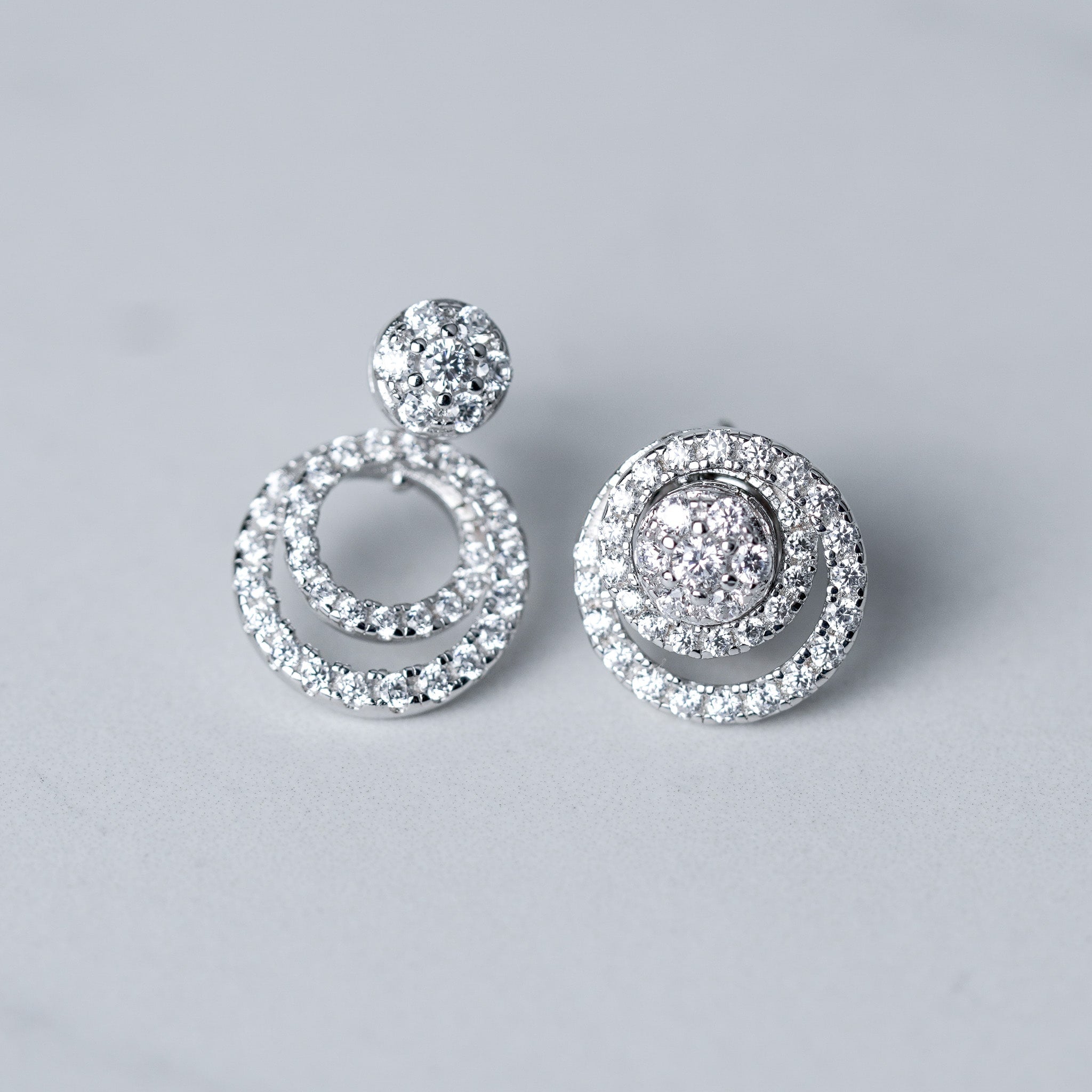 Versatile Earrings, Round Multifunctional