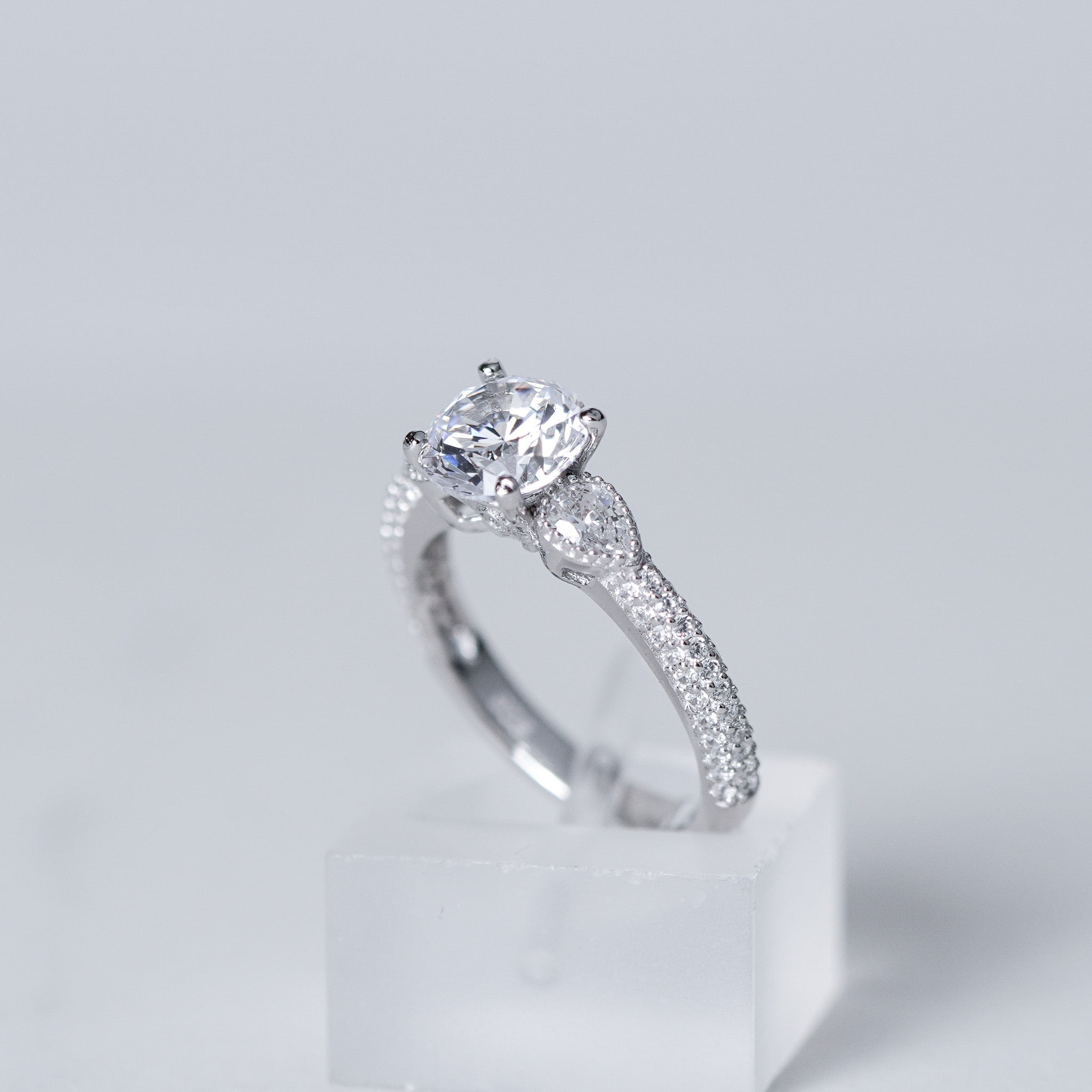 Bling Around Engagement Ring - 1.5ct