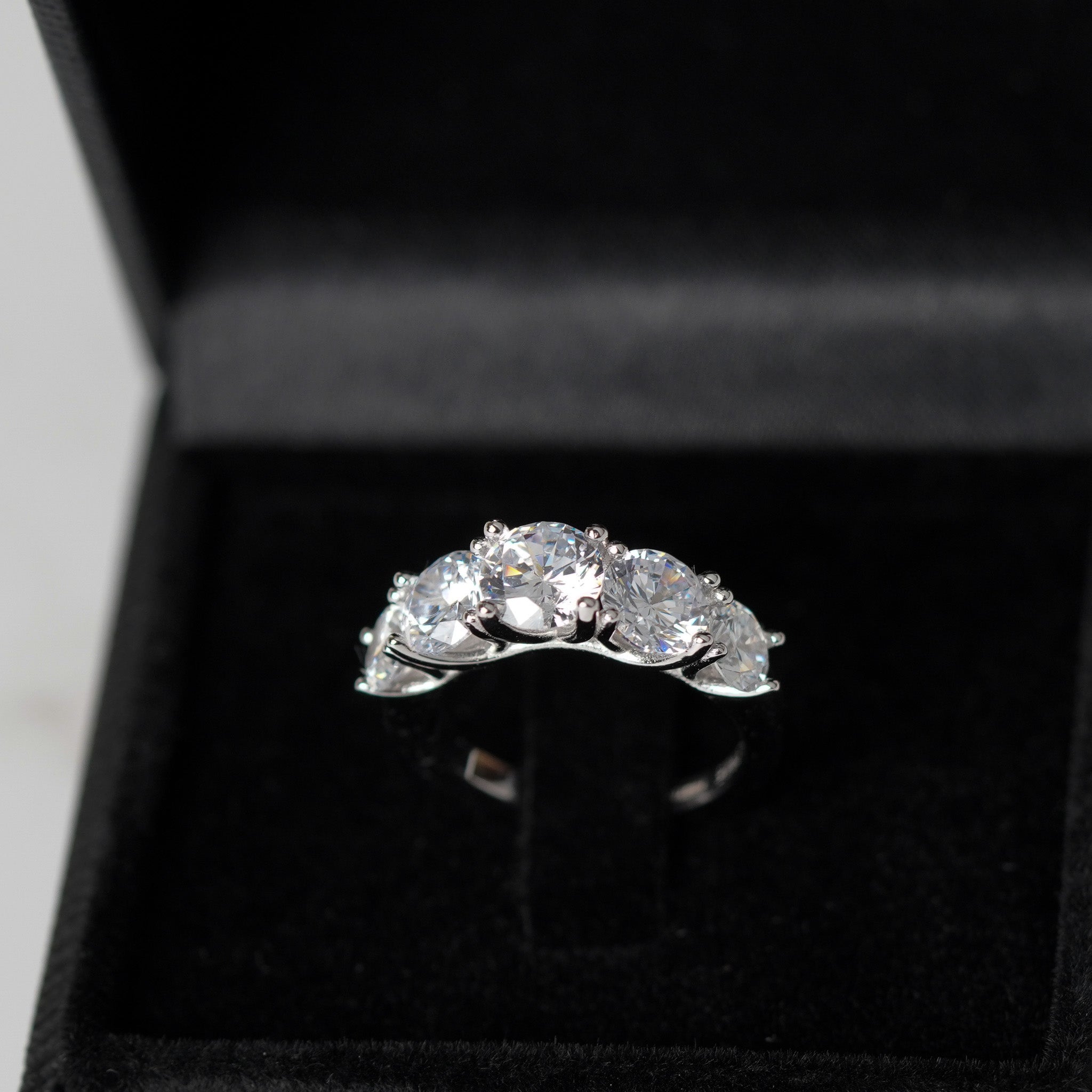 Five Stones Ring - 3ct