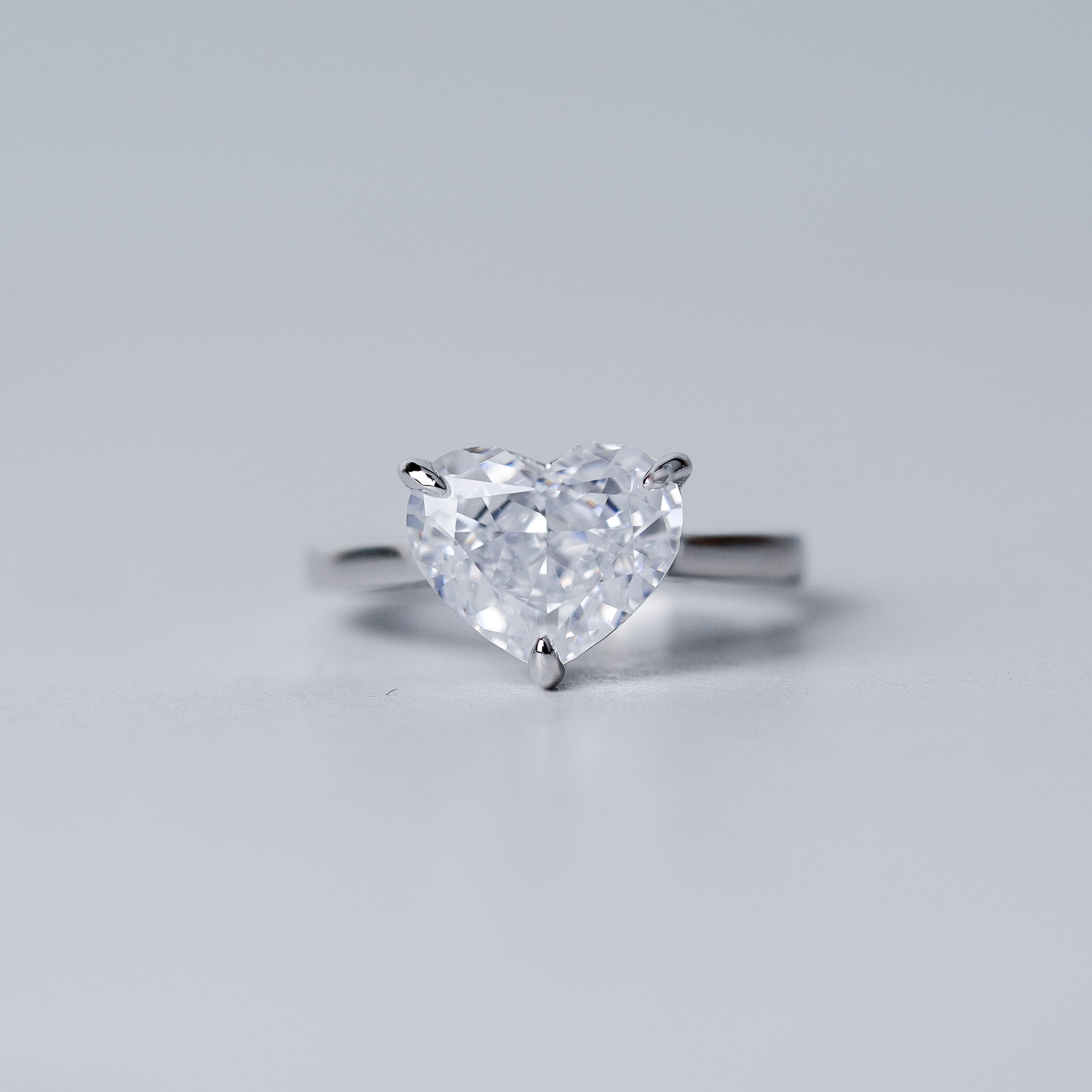 Radiant Heart Ring -  3ct