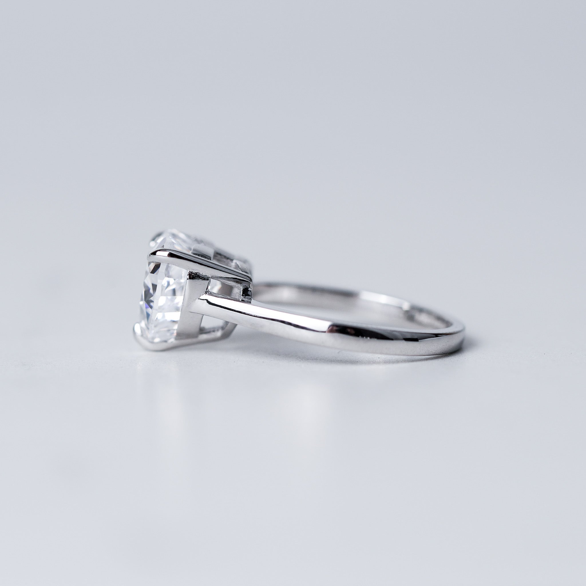 Radiant Heart Ring -  3ct