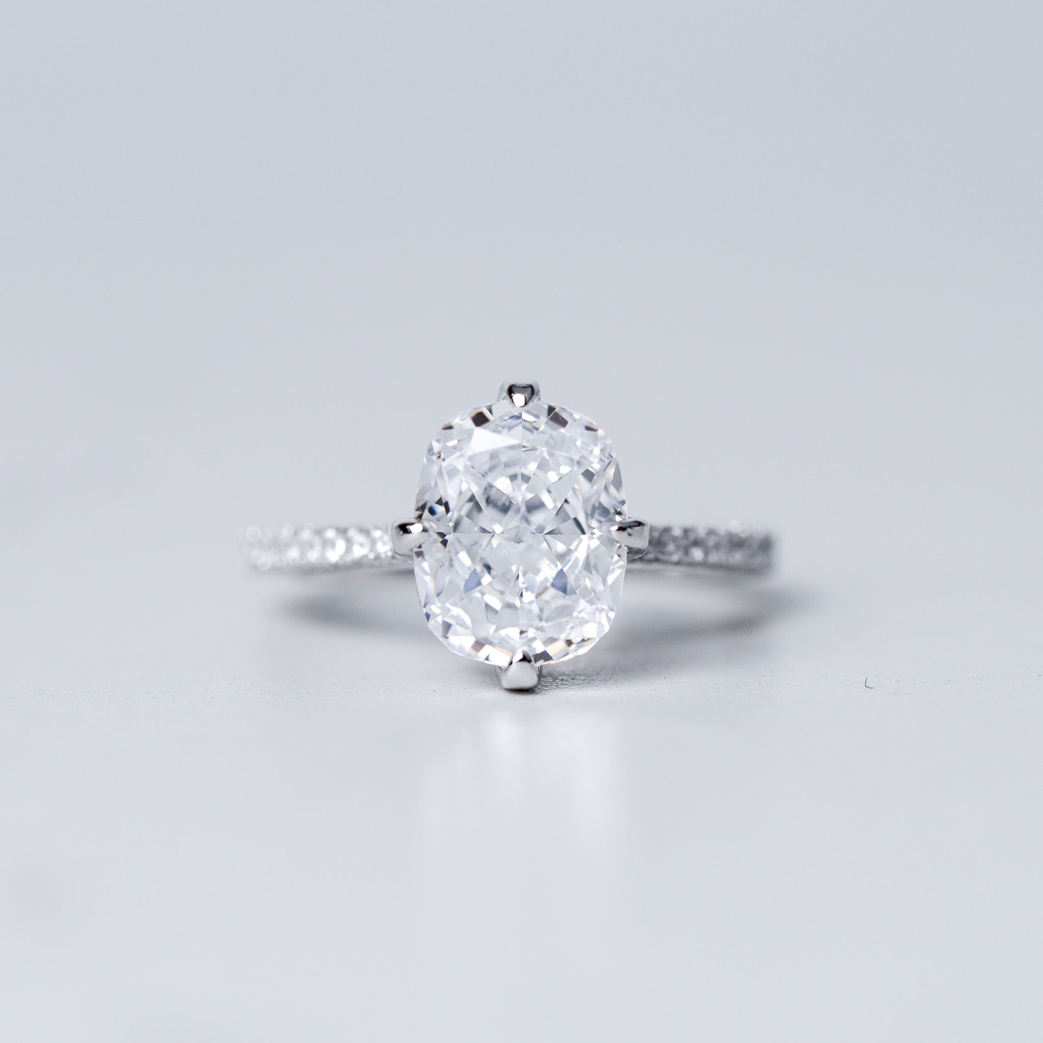 Radiant Cushion Ring | 3ct