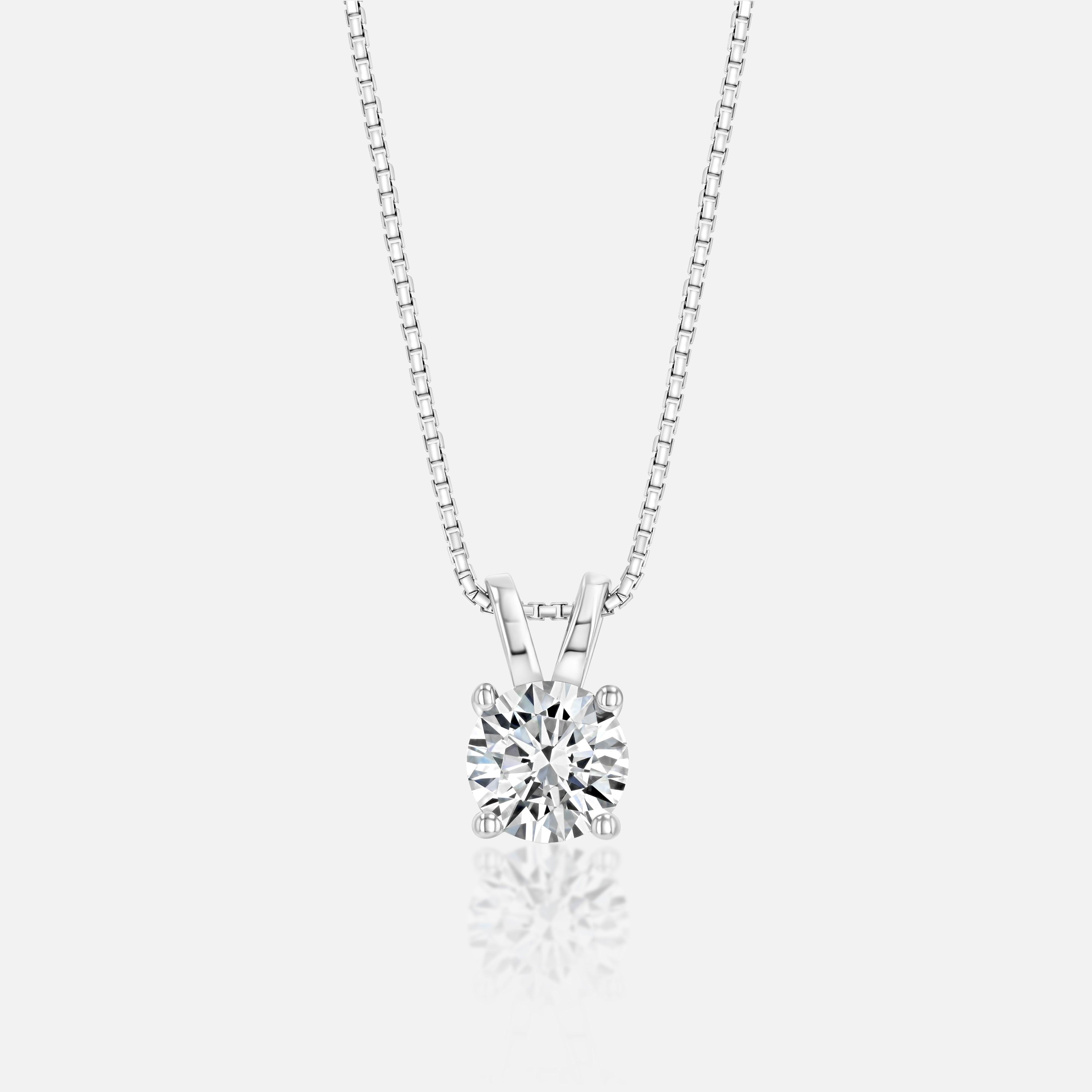 Holiday Gift Set - Solitaire Earrings & Necklace Set